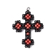 Seed Beads Beaded Charms&nbsp;PALLOY-MZ00358-02-1