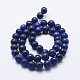 Natural Lapis Lazuli Beads Strands&nbsp;G-P348-01-4mm-2