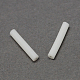プラスチック製ピアスキャッチ  ピアスバックキャッチ  ホワイト  12~16x2x2mm  穴：0.5mm  約5000個/袋&nbsp;FIND-R008-2x12mm-1