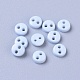Nylon Tiny Button&nbsp;X-BUTT-WH0014-28A-1