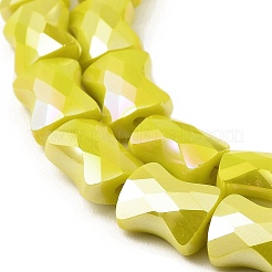 AB Color Plate Glass Beads Strands&nbsp;EGLA-P051-06A-B01