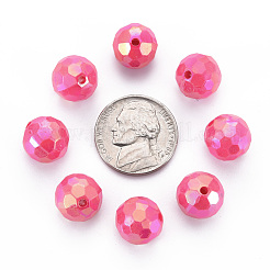 Opaque Acrylic Beads&nbsp;TACR-S154-10F-02