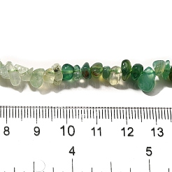 Natural Prehnite & Chrysoprase & Green Aventurine Beads Strands&nbsp;G-L610-A19-01