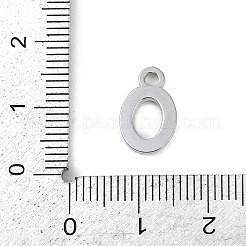 304ステンレススチールペンダントカボションセッティング  オーバル  オープンバックセッティング  ステンレス鋼色  トレイ：8.5x6.5mm  13.5x8.5x1.5mm  穴：1.8mm&nbsp;STAS-B092-01P