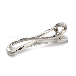 Alloy Alligator Hair Clips&nbsp;AJEW-A061-01D-P