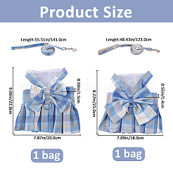 2 Bags 2 Styles Polyester Rabbit Leash Vest&nbsp;AJEW-FH0007-80A