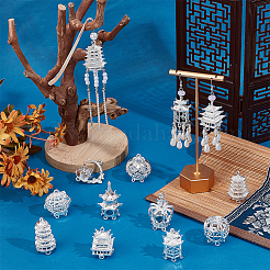 20Pcs 10 Styles Alloy Chandelier Component Links&nbsp;FIND-PH0061-68