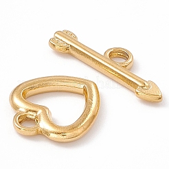 イオンプレーティング（IP）304ステンレススチールマンテル  ハート  18KGP本金メッキ  ハート：14.5x13x2mm  穴：2mm  6x9mm内径  バー：7x20x2mm  穴：2mm&nbsp;STAS-G299-02G