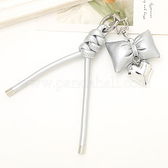 1Pc Imitation Leather Keychain&nbsp;AJEW-CL0001-09B