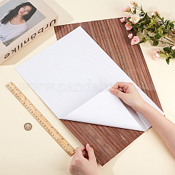 ミニ木製フロアモデル  ドールハウスミニチュアシーンモデル用  キャメル  430x286x0.5mm&nbsp;FIND-WH0817-007