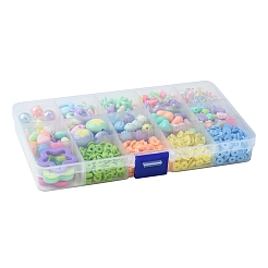 DIY Acrylic & Polymer Clay Beads Jewelry Making Findings Kits&nbsp;DIY-FS0006-86