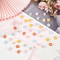 60Pcs Cloth Embroidery with Drawing Pins&nbsp;FIND-SP0004-55