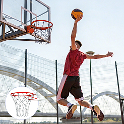 201 Stainless Steel Basketball Net&nbsp;AJEW-WH0709-338B
