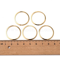 201 Stainless Steel Linking Rings&nbsp;STAS-F192-001G-03