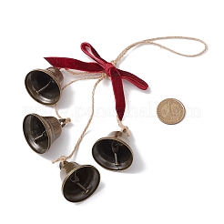 Iron Bell Pendant Decoration&nbsp;HJEW-JM02284