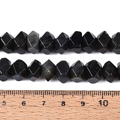 天然ラルビカイトビーズ連売り  ナゲット  多面カット  7~8x10~14x10~14mm  穴：1mm  約25~28個/連  7.48~7.87''（19~20センチメートル）&nbsp;G-N327-05-28