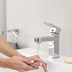 80Pcs 2 Styles Plastic Faucet Handle Hot And Cold Water Sign&nbsp;AJEW-GO0002-45