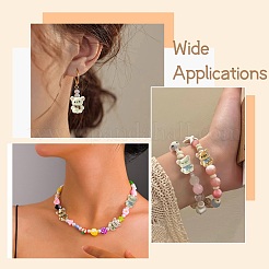 16Pcs 8 Colors Handmade Porcelain Beads&nbsp;PORC-CJ0001-53