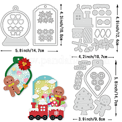 Christmas Theme Carbon Steel Cutting Dies Stencils&nbsp;DIY-WH0309-1249