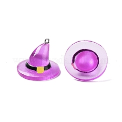 Halloween Theme Baking Paint Resin Pendants&nbsp;RESI-G103-01C