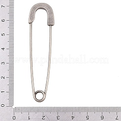 Alloy Extra Large Safety Pin Brooches&nbsp;JEWB-Z051-01P-05