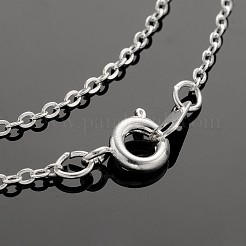 Silver Color Plated Flat Round Brass Druzy Resin Pendant Necklaces&nbsp;NJEW-JN01163