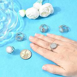 変色しにくいステンレススチール製カフリング金具  ラウンドトレイ付きベゼルカップリングセッティング  ステンレス鋼色  ステンレス鋼色  日：18mm  内径：17mm  トレイ：8mm&nbsp;PW-WG67428-05
