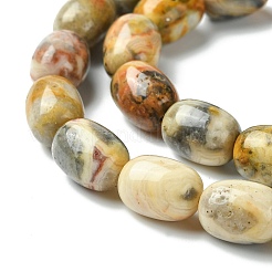 Barrel Shaped Gemstone Natural Crazy Lace Agate Beads Strands&nbsp;X-G-S114-08