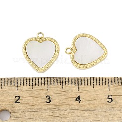 Natural Shell Charms&nbsp;STAS-P366-22C-G