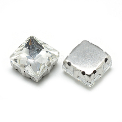 Sew on Rhinestone&nbsp;RGLA-T037-12x12mm-01