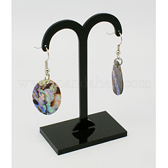 Natural Abalone Shell/Paua ShellEarrings&nbsp;EJEW-Q161-01