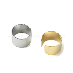 30個 3色 304ステンレススチール製イヤーカフ金具  穴付き  ミックスカラー  10x9x6mm  穴：0.9mm  10個/カラー&nbsp;STAS-FS0001-60