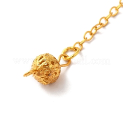 Rack Plating Brass Dowsing Pendulum Big Pendants&nbsp;KK-H444-01