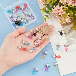 4 Sets Angle Shape Acrylic Pendants&nbsp;FIND-PH0009-11