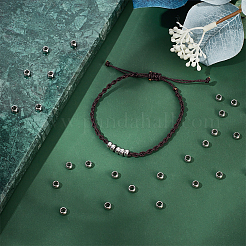 304ステンレススチールビーズ  ロンデル  ステンレス鋼色  5x3mm  穴：3mm  200個/箱&nbsp;STAS-UN0002-40A-P