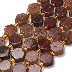 Natural Strawberry Quartz Beads Strands&nbsp;G-F833-B01-01