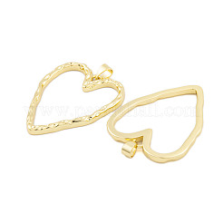 Rack Plating Brass Pendants&nbsp;KK-P269-11B-G