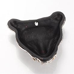 Alloy Rhinestone Pendants&nbsp;PALLOY-R094-11