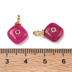 Dyed Natural White Jade Pendants&nbsp;KK-B157-42C-04
