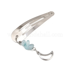 6Pcs 6 Styles Iron Snap Hair Clips&nbsp;PHAR-JH00142