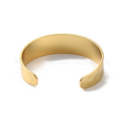 Rack Plating Brass Cuff Bangles&nbsp;BJEW-A137-08G