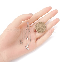 304 Stainless Steel Cable Chain Ear Nuts&nbsp;PALLOY-JF04320
