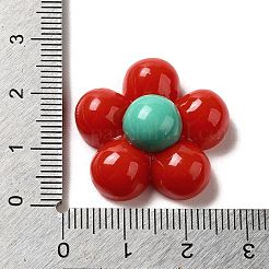 Opaque Resin Decoden Cabochons&nbsp;RESI-B023-07
