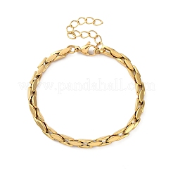 304 Stainless Steel Link Chain Bracelets for Women&nbsp;BJEW-C076-04G