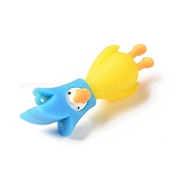 Opaque Resin Cute Duck Big Pendants&nbsp;RESI-D065-B02