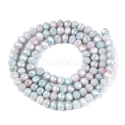 Ombre Effect Dyed Glass Beads Strands&nbsp;LS-GLAA-C023-02-C24