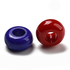 Opaque Acrylic European Beads&nbsp;KY-T025-04-F
