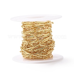 Brass Bar Link Chains&nbsp;CHC-G016-01G