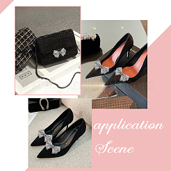 Rhinestone Bowknot Shoe Decoration&nbsp;FIND-FG0002-01