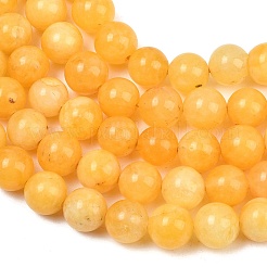 Natural Dyed White Jade Beads Strands&nbsp;GG-CBAEB22-B01-8mm-12